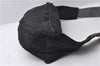 Authentic PRADA Sports Polyester Bum Body Waist Bag Black 1415D