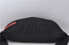 Authentic PRADA Sports Polyester Bum Body Waist Bag Black 1415D