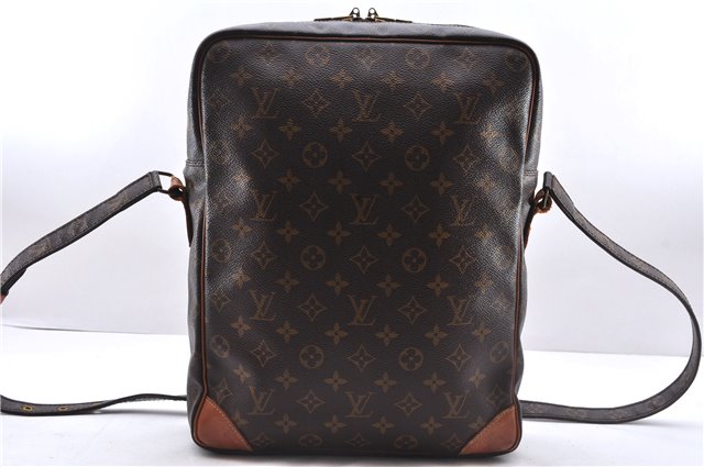 Authentic Louis Vuitton Monogram Danube 28 Shoulder Cross Body Bag LV 1415E