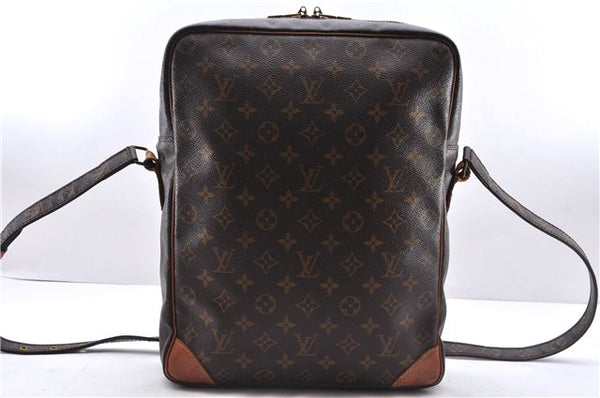 Authentic Louis Vuitton Monogram Danube 28 Shoulder Cross Body Bag LV 1415E