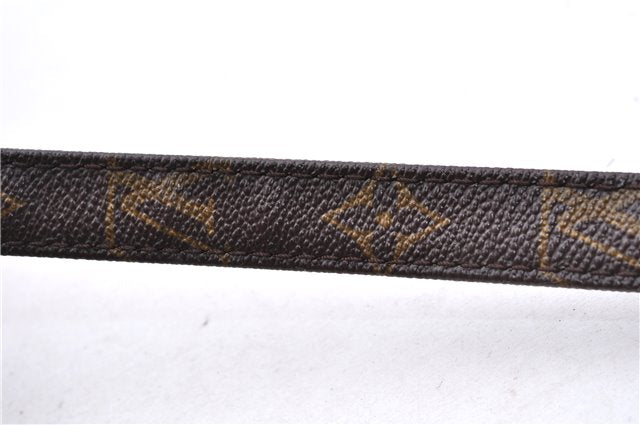 Authentic Louis Vuitton Monogram Danube 28 Shoulder Cross Body Bag LV 1415E