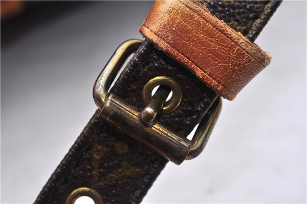 Authentic Louis Vuitton Monogram Danube 28 Shoulder Cross Body Bag LV 1415E