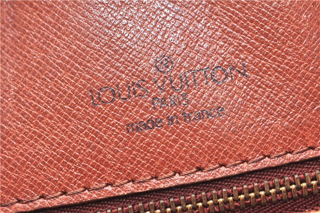 Authentic Louis Vuitton Monogram Danube 28 Shoulder Cross Body Bag LV 1415E