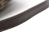 Authentic FENDI Zucca Mamma Baguette Shoulder Bag Canvas Leather Brown 1416I