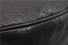 Auth GUCCI Guccissima Charlotte Shoulder Tote Bag Leather 203504 Black 1418E