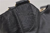 Auth GUCCI Guccissima Charlotte Shoulder Tote Bag Leather 203504 Black 1418E