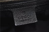 Auth GUCCI Guccissima Charlotte Shoulder Tote Bag Leather 203504 Black 1418E