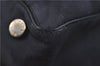 Authentic CHANEL New Travel Line Shoulder Tote Bag Nylon Leather Black 1419E