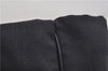Authentic CHANEL New Travel Line Shoulder Tote Bag Nylon Leather Black 1419E