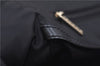 Authentic CHANEL New Travel Line Shoulder Tote Bag Nylon Leather Black 1419E