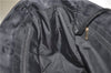Authentic CHANEL New Travel Line Shoulder Tote Bag Nylon Leather Black 1419E