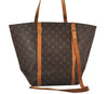 Authentic Louis Vuitton Monogram Sac Shopping PM Tote Bag M51108 LV Junk 1419I