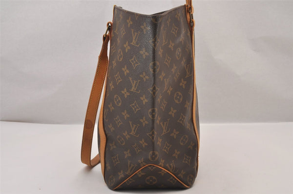 Authentic Louis Vuitton Monogram Sac Shopping PM Tote Bag M51108 LV Junk 1419I