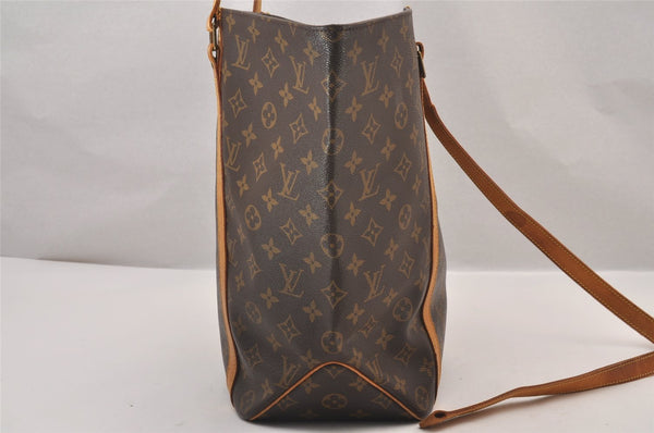 Authentic Louis Vuitton Monogram Sac Shopping PM Tote Bag M51108 LV Junk 1419I