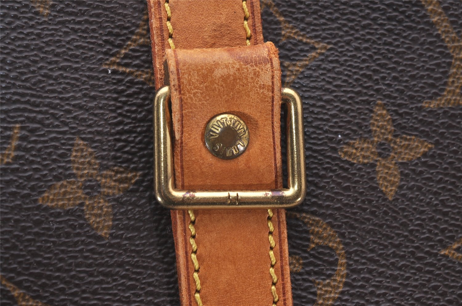 Authentic Louis Vuitton Monogram Sac Shopping PM Tote Bag M51108 LV Junk 1419I