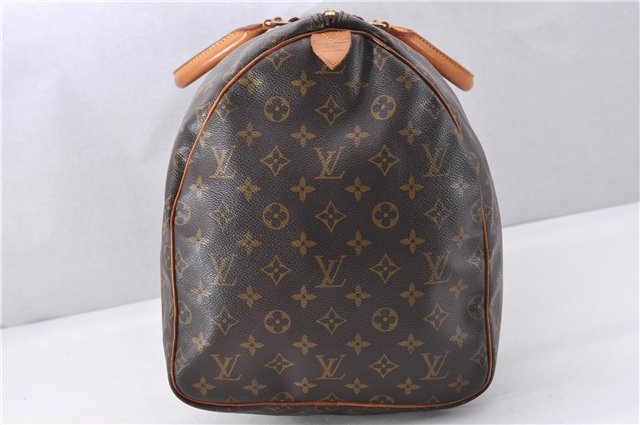 Authentic Louis Vuitton Monogram Keepall 55 Travel Boston Bag M41424 LV 1420F