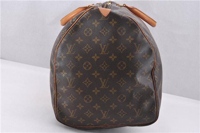 Authentic Louis Vuitton Monogram Keepall 55 Travel Boston Bag M41424 LV 1420F