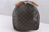 Authentic Louis Vuitton Monogram Keepall 55 Travel Boston Bag M41424 LV 1420F