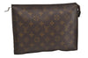 Auth Louis Vuitton Monogram Poche Toilette 26 Cosmetics Pouch Old Model LV 1420I