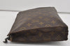 Auth Louis Vuitton Monogram Poche Toilette 26 Cosmetics Pouch Old Model LV 1420I