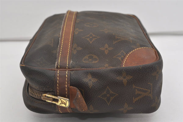 Authentic Louis Vuitton Monogram Compiegne 28 Clutch Hand Bag M51845 LV 1421I