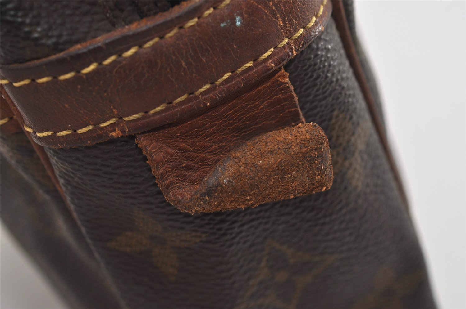 Authentic Louis Vuitton Monogram Compiegne 28 Clutch Hand Bag M51845 LV 1421I