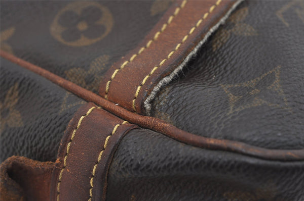 Authentic Louis Vuitton Monogram Compiegne 28 Clutch Hand Bag M51845 LV 1421I