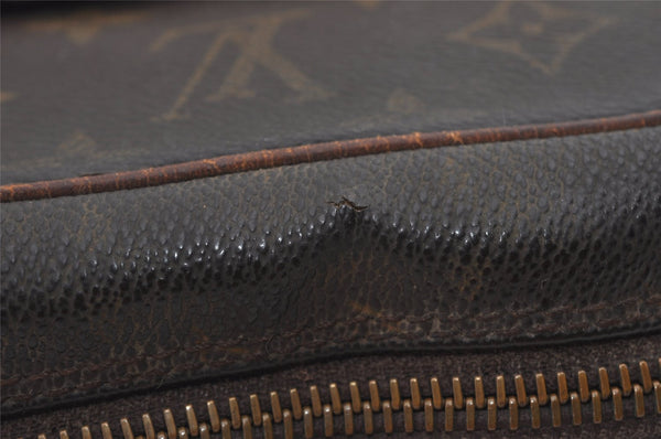 Authentic Louis Vuitton Monogram Compiegne 28 Clutch Hand Bag M51845 LV 1421I