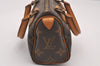 Authentic Louis Vuitton Monogram Mini Speedy Hand Bag Purse M41534 LV 1422I