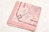 Authentic HERMES Petit Carre 40 Scarf Handkerchief "Eperon d'Or" Silk Pink 1423D