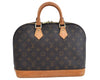Authentic Louis Vuitton Monogram Alma Hand Bag Purse M51130 LV 1423F