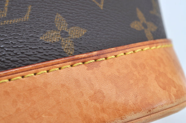 Authentic Louis Vuitton Monogram Alma Hand Bag Purse M51130 LV 1423F