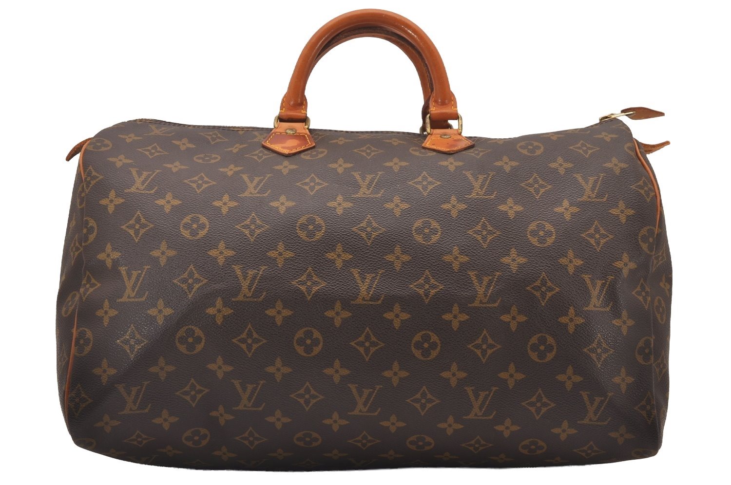 Authentic Louis Vuitton Monogram Speedy 40 Hand Boston Bag M41522 LV 1423I