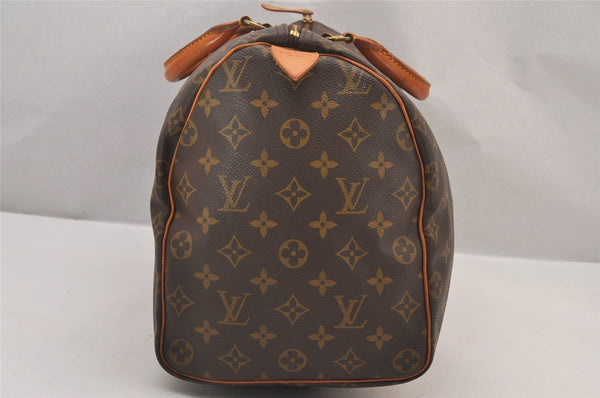 Authentic Louis Vuitton Monogram Speedy 40 Hand Boston Bag M41522 LV 1423I