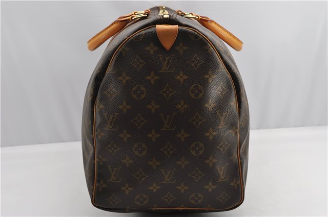 Authentic Louis Vuitton Monogram Keepall 50 Travel Boston Bag M41426 LV 1424F