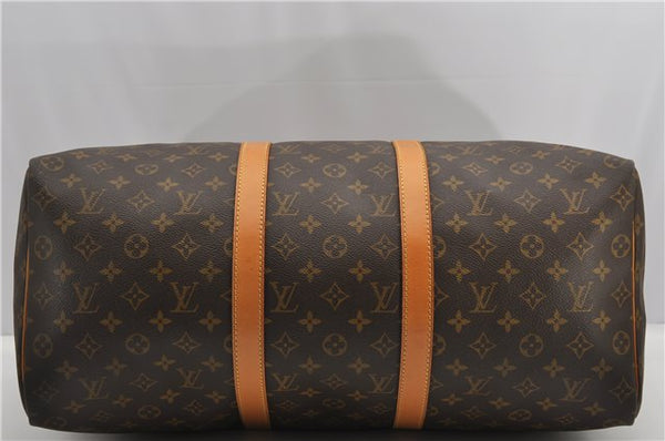 Authentic Louis Vuitton Monogram Keepall 50 Travel Boston Bag M41426 LV 1424F