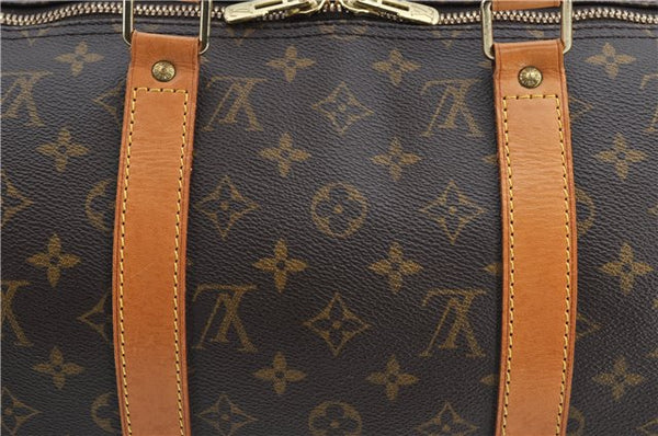 Authentic Louis Vuitton Monogram Keepall 50 Travel Boston Bag M41426 LV 1424F