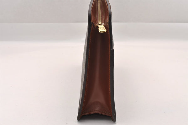 Authentic Louis Vuitton Monogram Pochette Homme Clutch Hand Bag M51795 LV 1424I