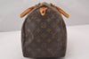 Authentic Louis Vuitton Monogram Speedy 30 Hand Boston Bag M41526 LV 1425I