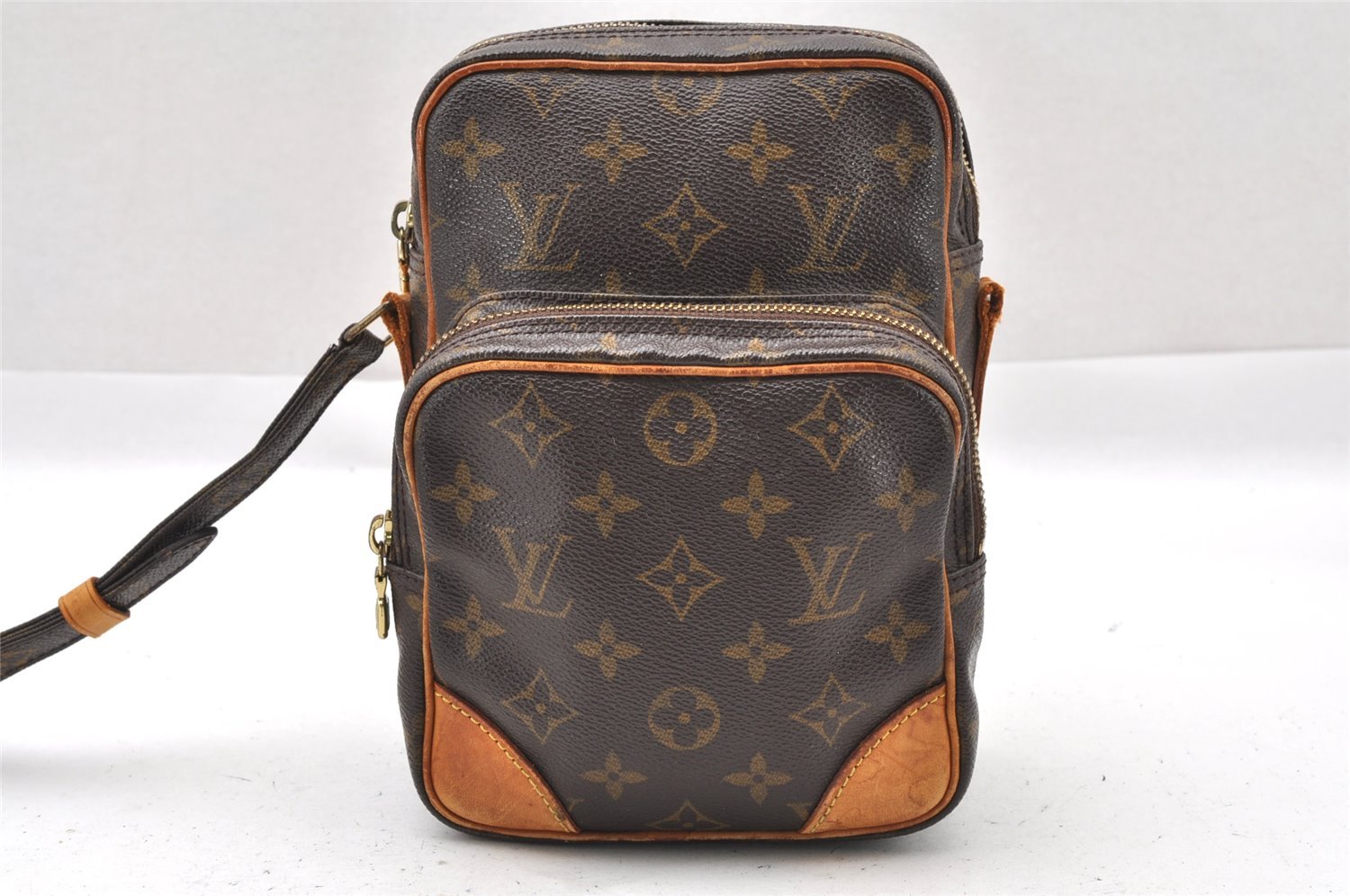 Authentic Louis Vuitton Monogram Amazone Shoulder Cross Bag M45236 Junk 1426I