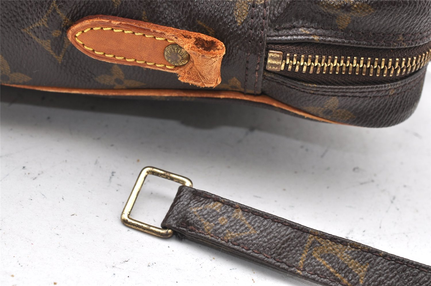 Authentic Louis Vuitton Monogram Amazone Shoulder Cross Bag M45236 Junk 1426I