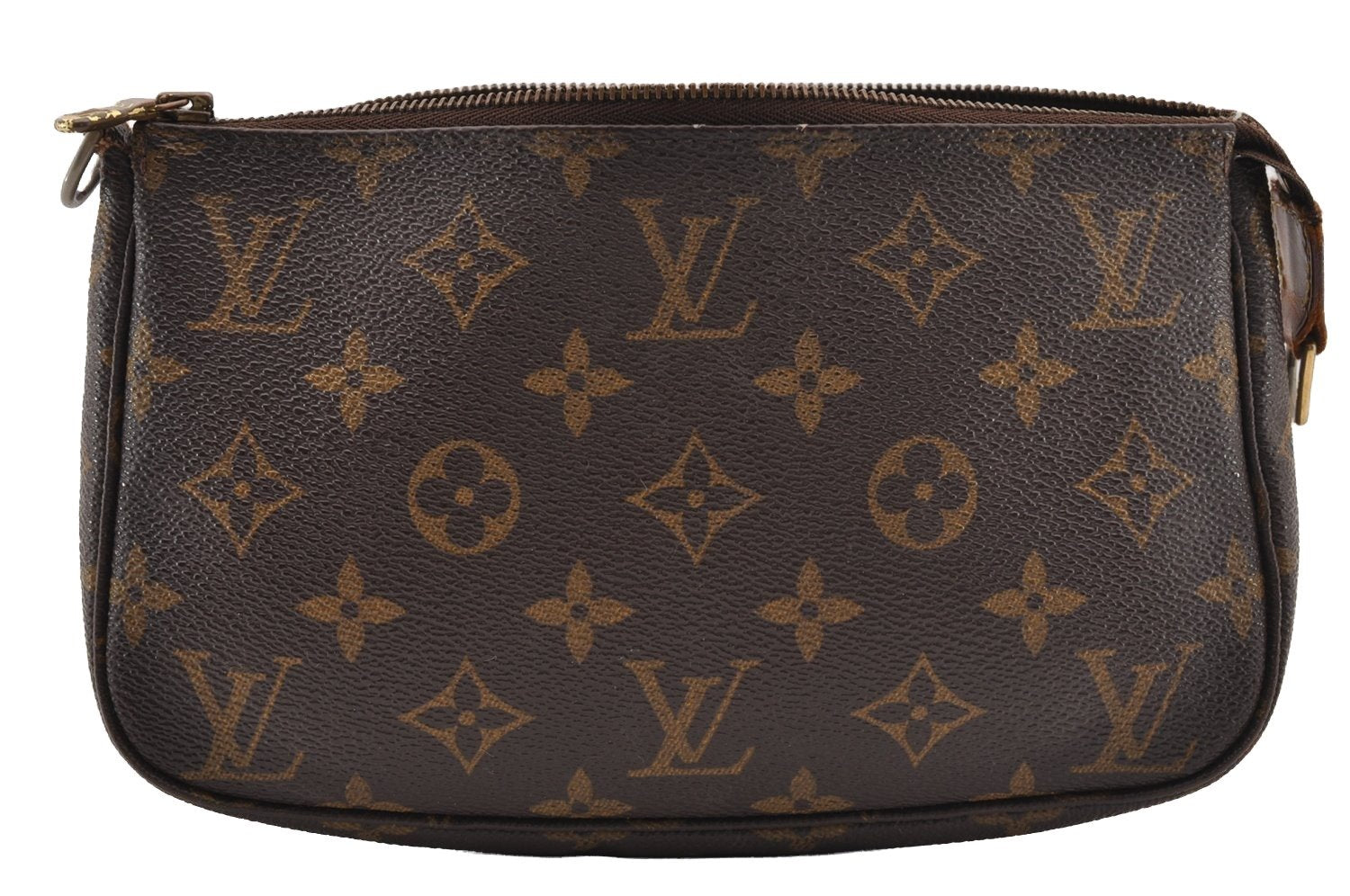 Authentic Louis Vuitton Monogram Pochette Accessoires Pouch M51980 LV Junk 1427I