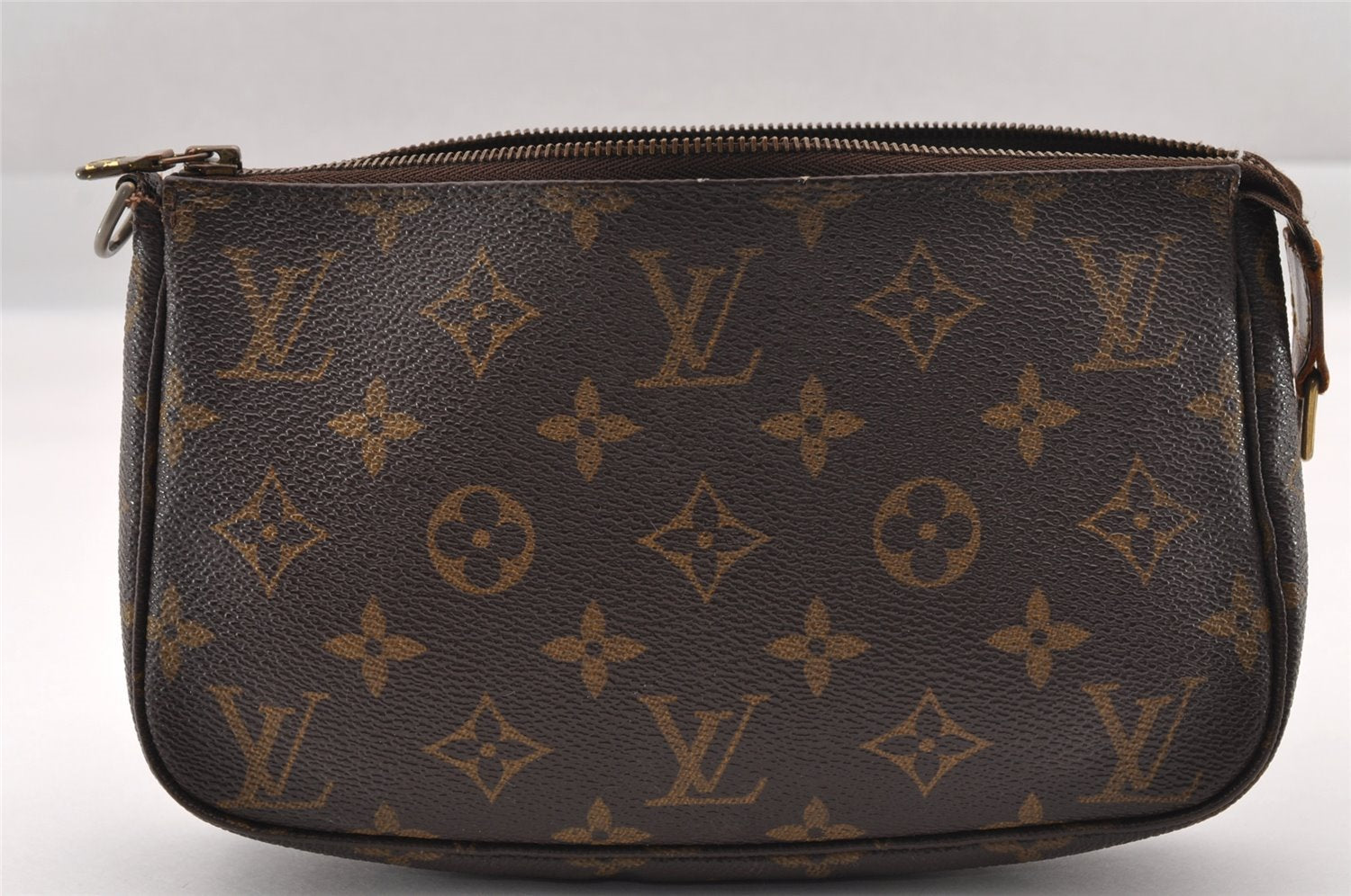 Authentic Louis Vuitton Monogram Pochette Accessoires Pouch M51980 LV Junk 1427I