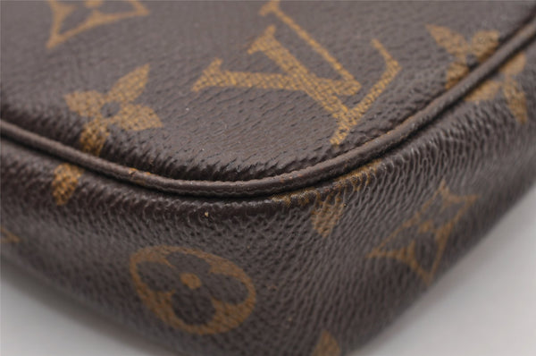 Authentic Louis Vuitton Monogram Pochette Accessoires Pouch M51980 LV Junk 1427I