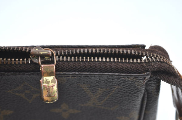 Authentic Louis Vuitton Monogram Pochette Accessoires Pouch M51980 LV Junk 1427I