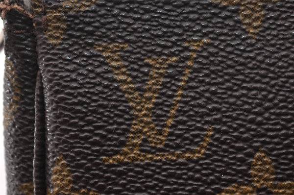 Authentic Louis Vuitton Monogram Pochette Accessoires Pouch M51980 LV Junk 1427I