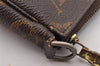Authentic Louis Vuitton Monogram Pochette Accessoires Pouch M51980 LV Junk 1427I