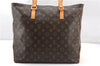 Authentic Louis Vuitton Monogram Cabas Mezzo Shoulder Tote Bag M51151 LV 1428F