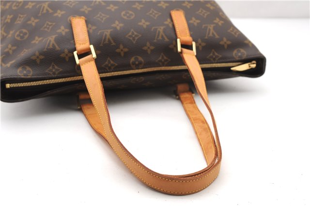 Authentic Louis Vuitton Monogram Cabas Mezzo Shoulder Tote Bag M51151 LV 1428F