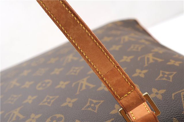 Authentic Louis Vuitton Monogram Cabas Mezzo Shoulder Tote Bag M51151 LV 1428F